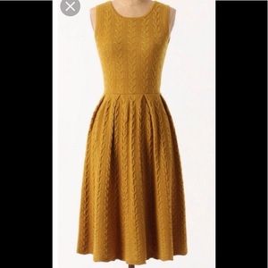 Anthropologie Far Away From Close Midi Dress NWT!